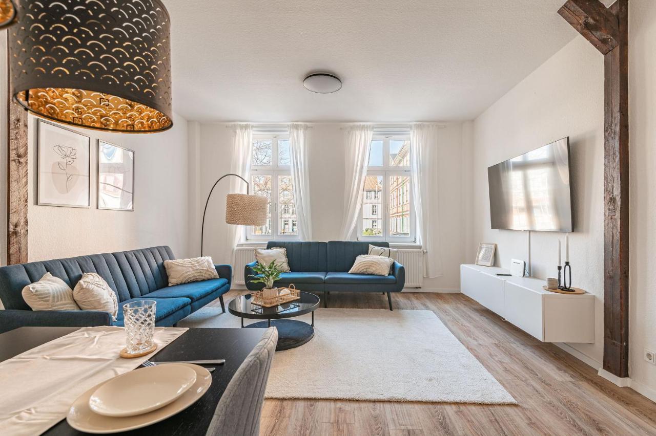 Exklusives Innenstadt Apartment - Parken - Smart-Tv - Kaffeevollautomat Wernigerode Exteriör bild